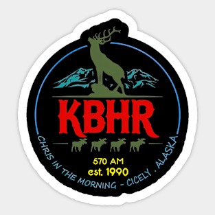 KBHR Northern Exposure Sticker